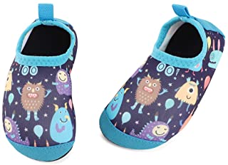 Zapatos Verano de Agua para bebés Zapatos Escarpines Antideslizantes para niños Calcetines Descalzo de Secado rápido para Playa Piscina natación