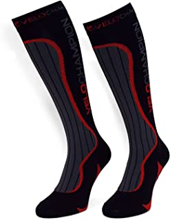 Calcetines Compresión Deporte - Ciclismo, Running, Triatlón (Negro) Compression Sports Socks - Black - For Running, Cycling, Triathlon