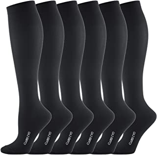 6 pares de calcetines de compresión para mujer y hombre, calcetines de compresión, calcetín para deporte, Crossfit, Running, baloncesto, fútbol, trabajo