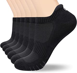 6 pares de calcetines para hombre y mujer, acolchados, 35-50, color negro, blanco, gris, algodón, calcetines deportivos transpirables