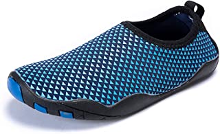 Le LeKuni Zapatos de Niño Zapatos de Agua de Natación Niños Zapatos de Niños Descalzo Aqua Calcetines para la Piscina de Playa Surf Yoga Unisex-BlueETDD_31
