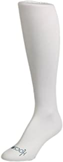 Hocsocx - Calcetines para poner debajo de las espinilleras, para mujeres, All White, UK Womens 3-8
