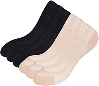 Litthing - Calcetines - para mujer Negro + piel (ultra fina). Talla nica