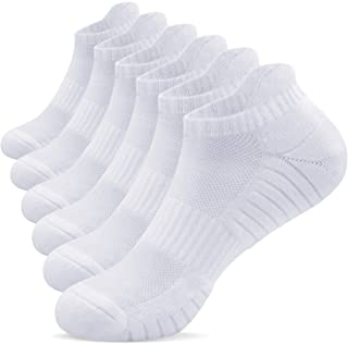 Calcetines tobilleros para hombre Calcetines deportivos para mujer Calcetines antideslizantes acolchados Cutton Low Cut Calcetines de senderismo deportivos para caminar Reino 39-47 (6 pares)