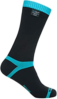 CoolVent Unisex mitad de la pantorrilla impermeable calcetines negro/azul