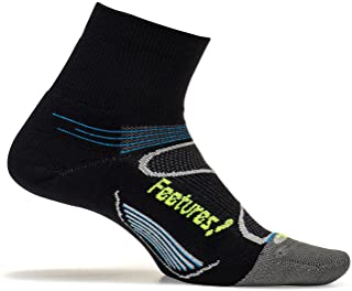 Elite Light Cushion - Quarter - Calcetines deportivos para correr para hombres y mujeres