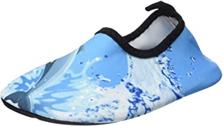 Zapatos de Agua Niño Qimaoo Zapatos de Agua de Natación Niños Zapatos de Playa para Niños Descalzo Barefoot Agua Respirable Calcetines para la Aire Libre Piscina de Playa Surf