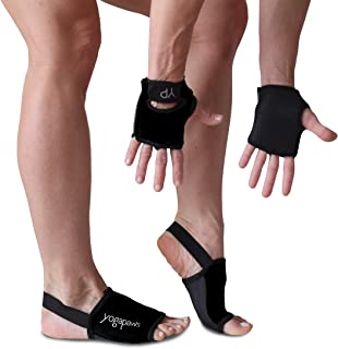 Yoga Paws SkinThin � Guantes acolchados y calcetines de yoga � esterilla de yoga port�til para hombre y mujer - all-season