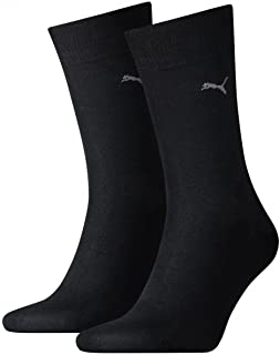 Puma Classic Casual Business Pack de 4 pares de calcetines para hombre. - Negro - 13-15