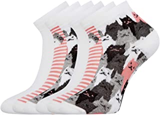 Mujer Calcetines de Algodón (Pack de 6)
