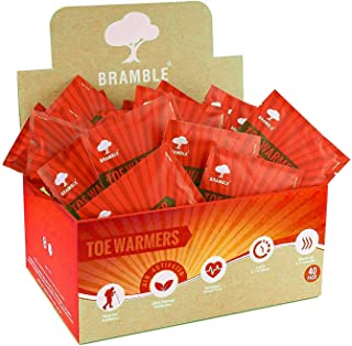 40 Pares Premium Calentadores de Pies - Foot Warmers Adhesivos | 8-10 horas de Calor Calmante | Ambientalmente Seguro, Inodoro, Activado por Aire - Oxidación 100% Natural