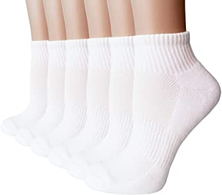 Calcetines deportivos de corte bajo para mujer, 4 o 6 unidades