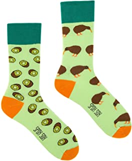 Casual Unisex - calcetines de algodón coloridos, ocasionales para individualistas - calcetines multicolores, divertidos, elegantes y originales para hombres y mujeres - regalo divertido.