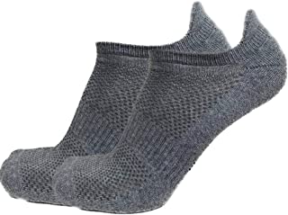 ITALIAN ENDURANCE 6 pares de calcetines invisibles cortos para deporte y ocio hombre mujer blancos negros grises