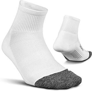 Feetures - Elite Light Cushion - Quarter - Calcetines deportivos para correr para hombres y mujeres