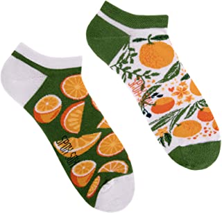 Spox Sox Low Unisex - calcetines cortos de algodón coloridos, ocasionales para individualistas - calcetines multicolores, divertidos, elegantes y originales para hombres y mujeres - regalo divertido.