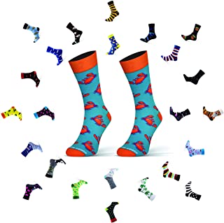 Calcetines Divertidos Algodón Mujer Hombre Locos Coloridos Funny Socks