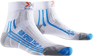 X-Socks - Calcetines Unisex, Talla DE: 41-42, Color Blanco/Turquesa