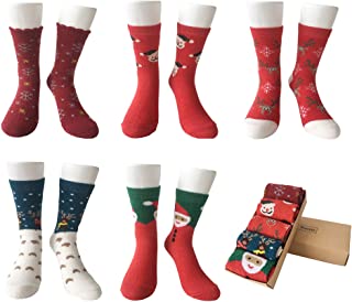 Calcetines Térmicos Navidad Divertidas Mujer Dama Tamaño Estándar