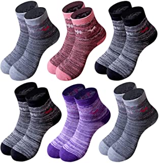 L&K Pack de 6 Calcetines Socks para mujer algod�n unisex invierno 92263 35-38