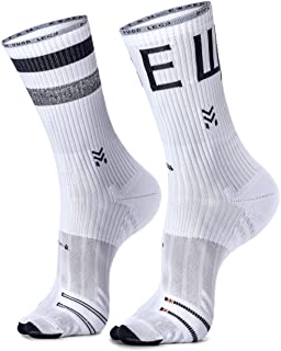 Classic Calcetines deportivos para Hombre y Mujer, Running Atletismo Ciclismo Gimnasio Fitness, Antiampollas Cómodos y Transpirables, 2 Pares